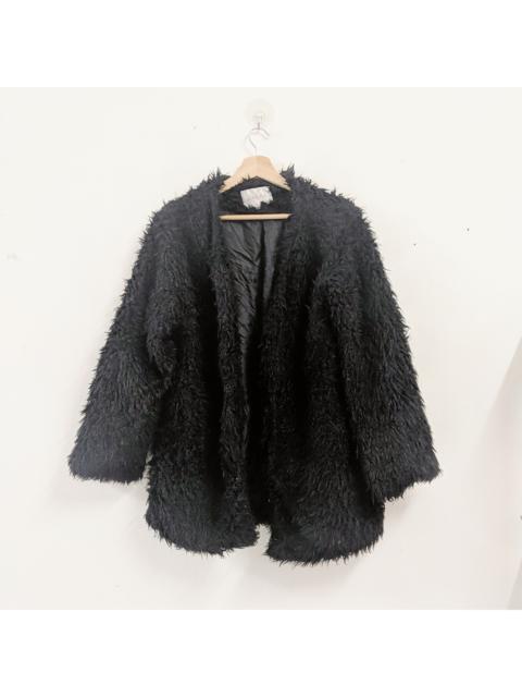 Other Designers Cardigan - Vintage COLZA Mohair Shag Shaggy Cardigan Sweater Knitwear