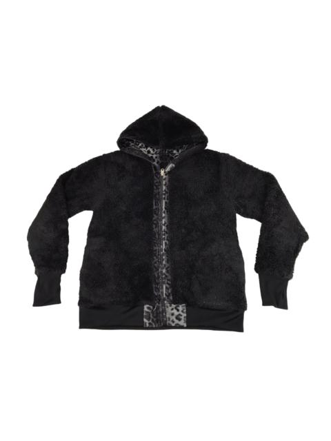 Other Designers Camo - Rare Clash Ahead Fluffy Jacket Leopard Inner