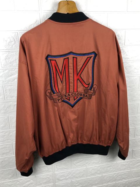 Other Designers Michiko Koshino - MICHIKO KOSHINO PUCKA CLOBBA EMBROIDERY LOGO VARSITY JACKET