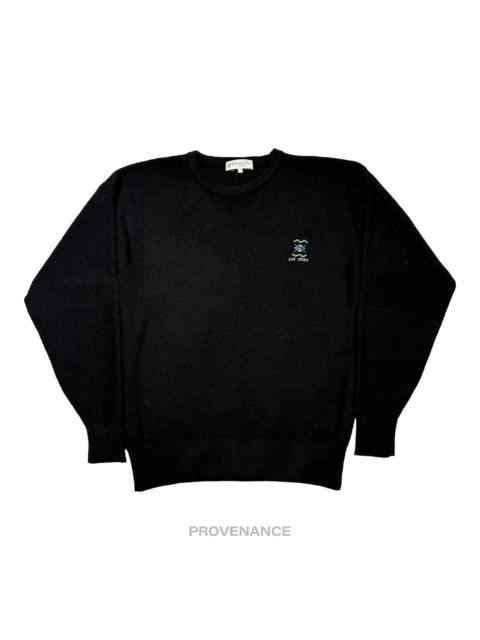 Christian Dior Sports - Christian Dior Sports Crewneck Wool Sweatshirt - Black L