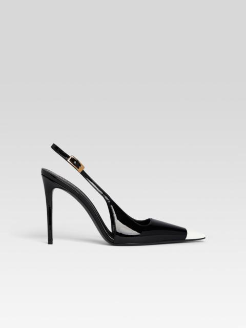 RETROFÊTE SIMONA LEATHER SLINGBACK