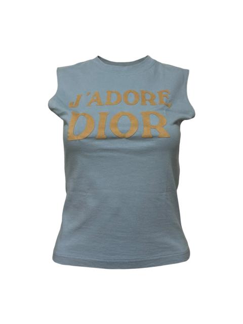 Dior CHRISTIAN DIOR Spring Summer 2003 "J'ADORE DIOR" Tank Top