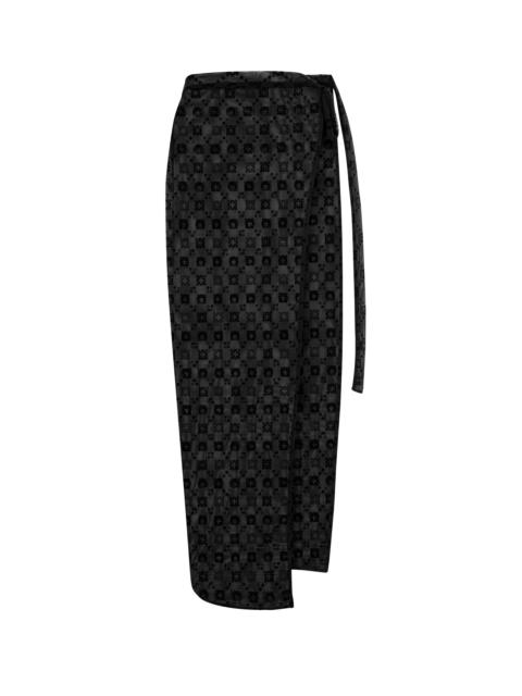 Marine Serre Moonogram meshflock cover-ups