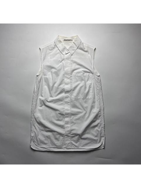 Acne Studios Acne Studios Sleeveless Pointed Collar Shirt