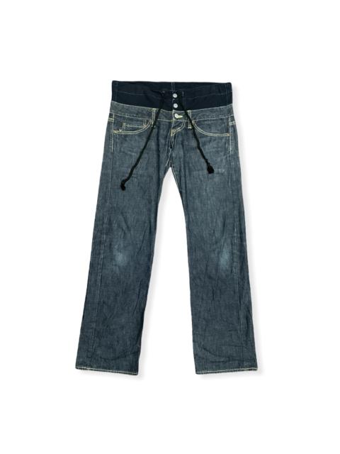 Other Designers Vintage - Vintage Japanese Yens Double Waist Jeans