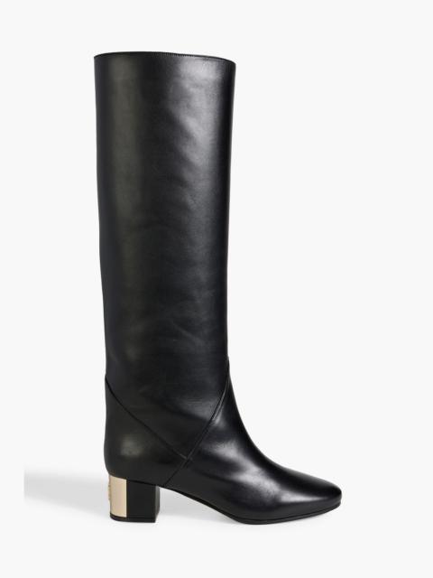 JIMMY CHOO Rydea 45 leather knee boots