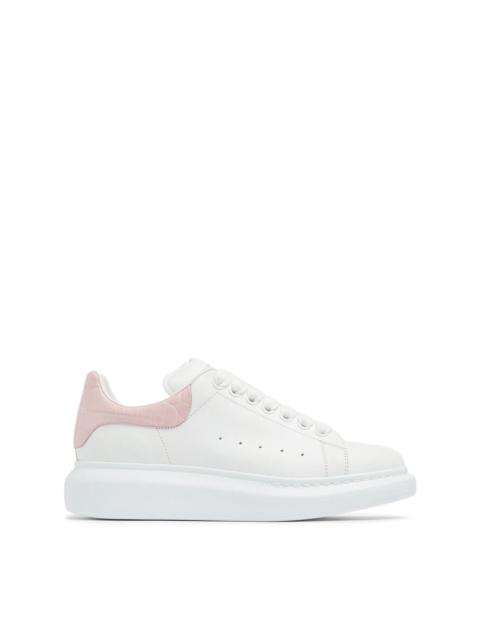 Alexander McQueen ALEXANDER MCQUEEN Oversized $760 Women's White/Pink Leather