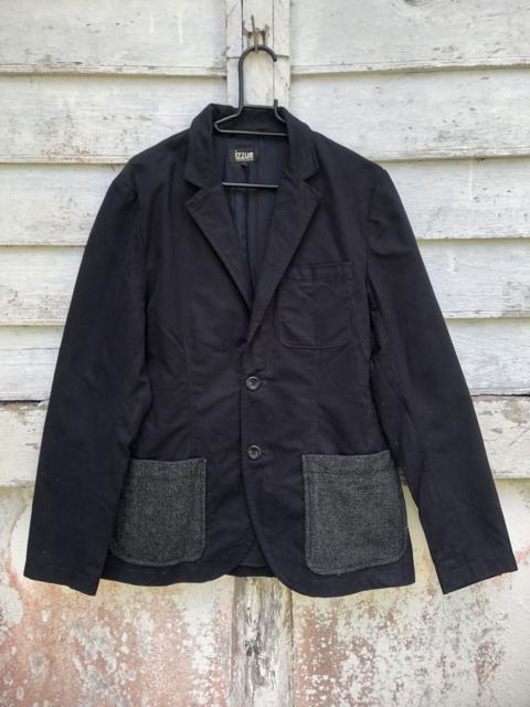 NEIGHBORHOOD Izzue Wool Pocket Leather Elbow Patch Jacket