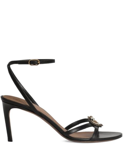 Dolce & Gabbana Dolce & Gabbana Women Devotion Leather Sandals