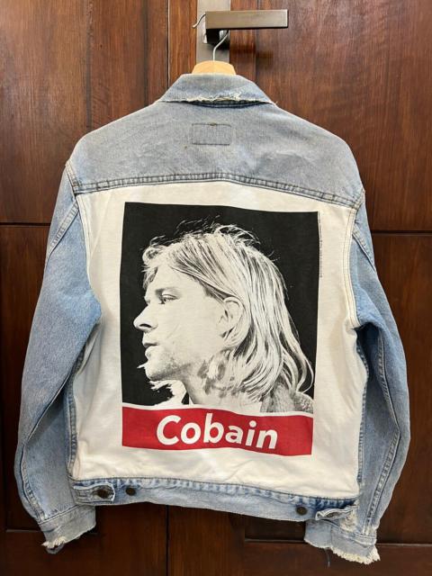 Levi's Vintage Custom Kurt Cobain Made in USA Denim Jacket