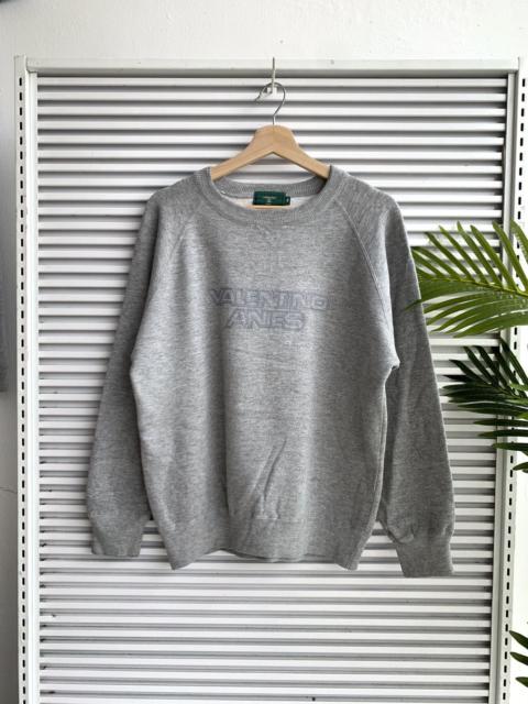 Valentino Valentino Anies Big Logo Embroidery Crewneck in Medium Size