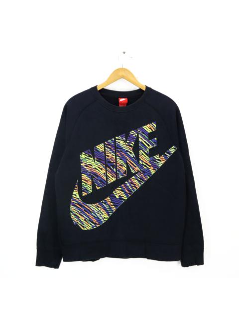 Nike Y2K NIKE Big Logo Abstract Art Sweatshirt Crewneck