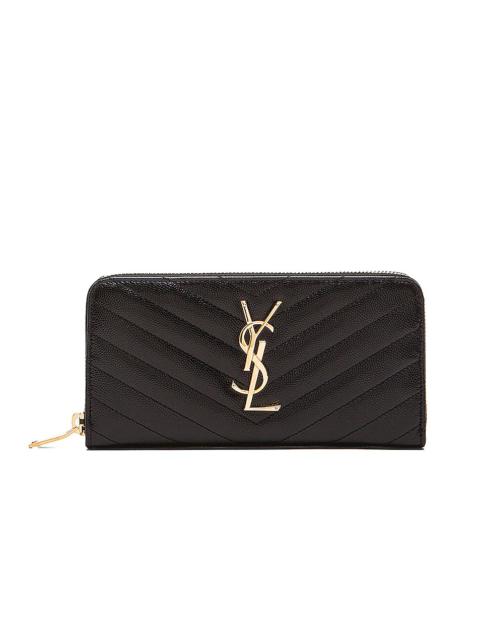 SAINT LAURENT Monogramme Zip Wallet
