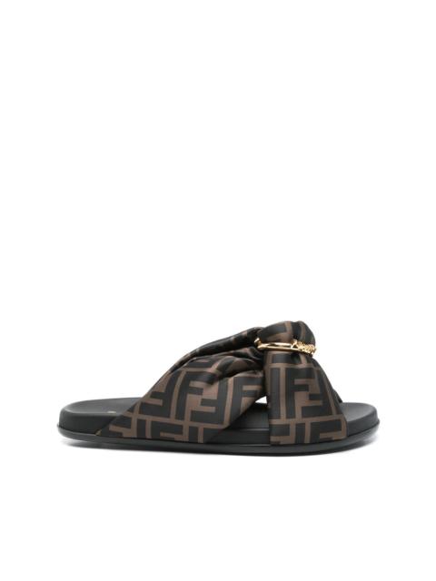 FENDI Fendi Brown Flip-Flops & Slides Women