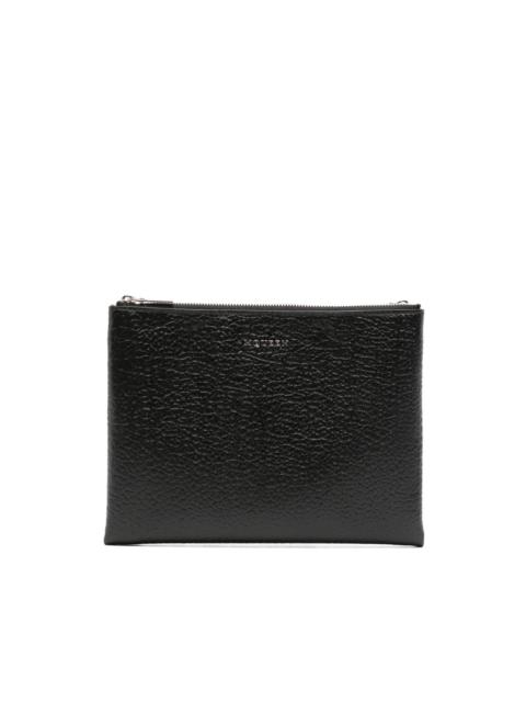 logo-plaque clutch