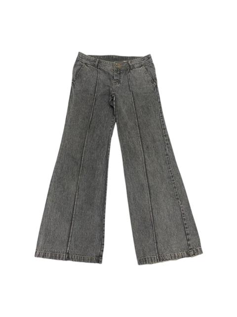 Hysteric Glamour JAPANESE AVANT GARDE STYLE DENIM FLARE DISTRESSED BOOTCUT