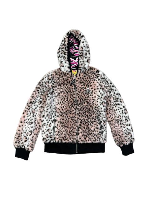 Other Designers Japanese Brand - SUPER LOVERS HARAJUKU STYLE FAUX FUR ZIPPER HOODIE