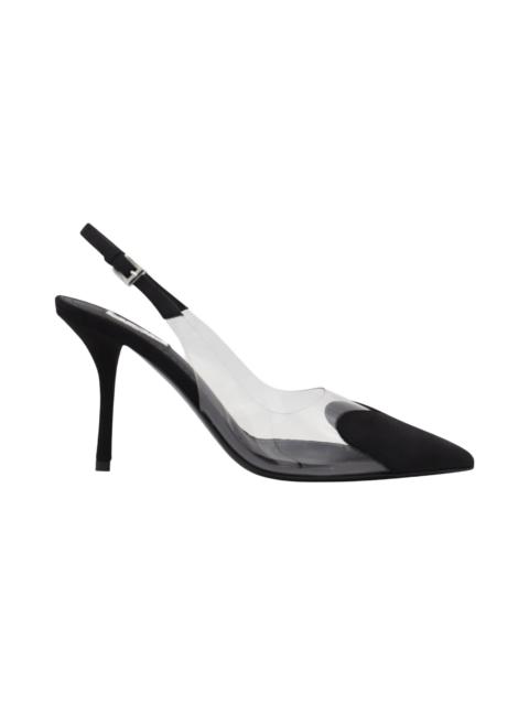 Alaïa Black Leather Le Coeur Pumps