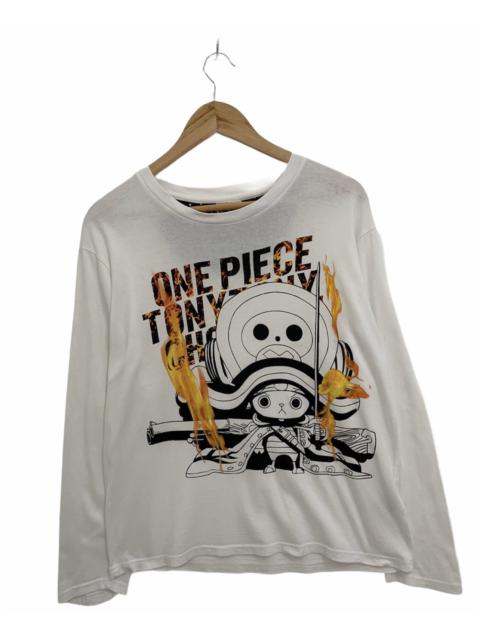 Other Designers One Piece - One Piece Tony Tony Chopper Long Sleeve Tee Large