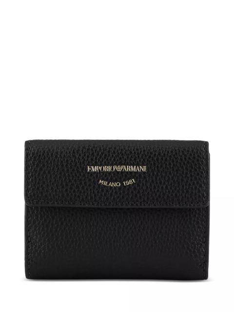 EMPORIO ARMANI Deer Print My Trifold Wallet
