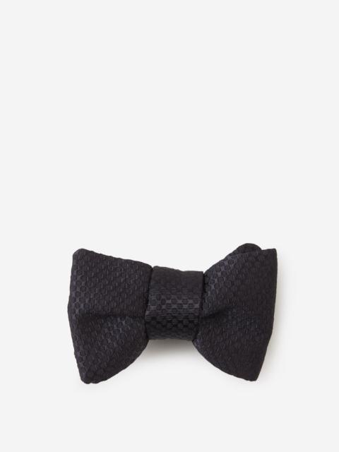 TOM FORD SILK TEXTURED BOW TIE