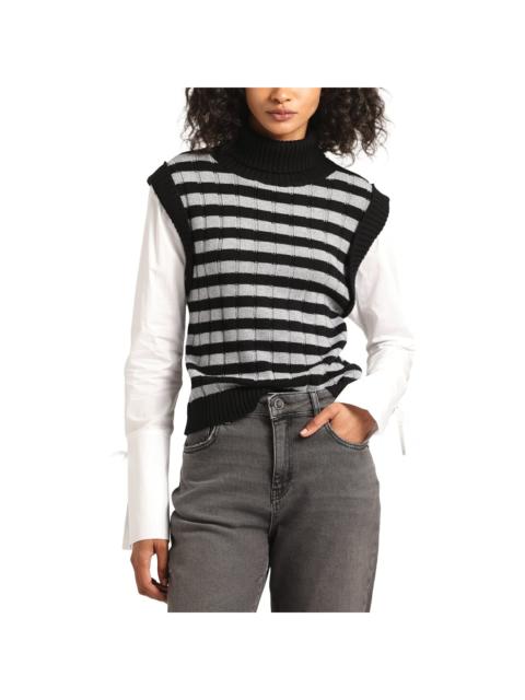 DEREK LAM 10 CROSBY Derek Lam 10 Crosby Paola Mixed Media Turtleneck Sweater