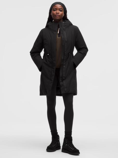 lululemon Waterproof Insulated Cinch-Waist Parka