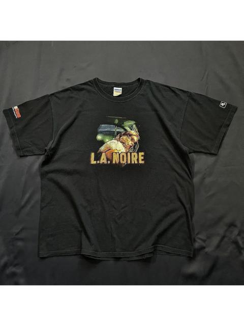 Other Designers Rockstar Games - VTG 00s L.A Noire Rockstar Game PROMO T Shirt Gamestop