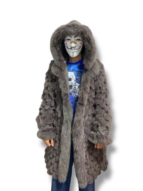 Other Designers 14th Addiction × Japanese Brand × Le Grande Bleu (L.G.B.) - 2000s - Japanese Coat Faux Fur Like LGB