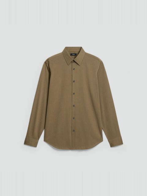 Theory Sylvain Shirt in Structure Knit