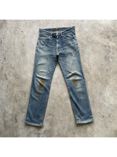 Other Designers Vintage Wrangler Distressed Denim Jeans Pants Dirty