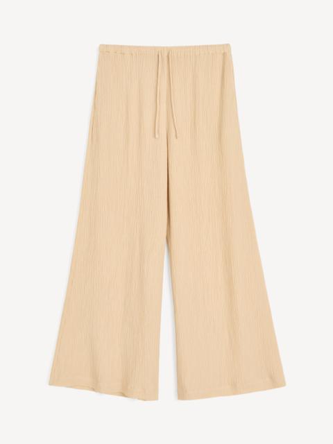 BY MALENE BIRGER Pisca Weave wide-leg trousers