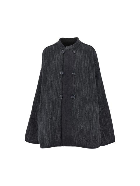 EMPORIO ARMANI Emporio Armani Wool-blend Reversible Jacket Blue