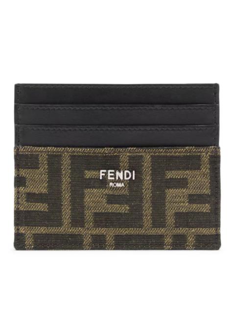 FENDI Fendi Men Fendi Ff Jacquandi Card Holder