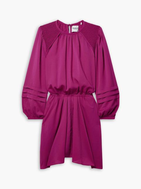 Isabel Marant Étoile Ladjo crepe de chine mini dress