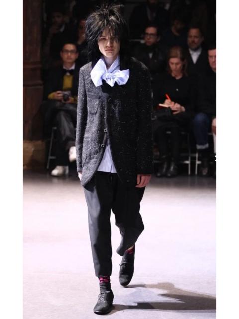 Comme des Garçons Homme Plus Fall12 Blk Poly Cropped Pants