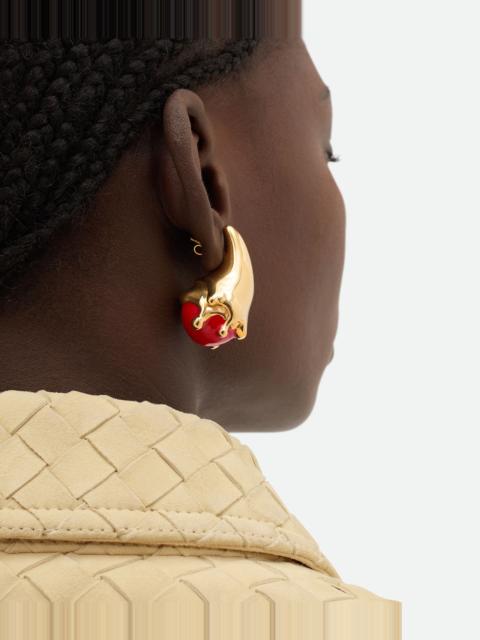 Bottega Veneta Medium Drop Earrings