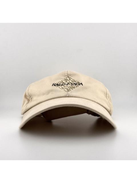 BALENCIAGA Archive Balenciaga x Grand Slam Embroidery Logo Vintage Cap