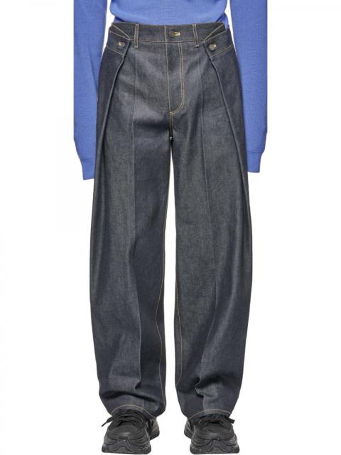 Wooyoungmi BNWT AW20 WOOYOUNGMI SIDE PLEAT JEANS 52