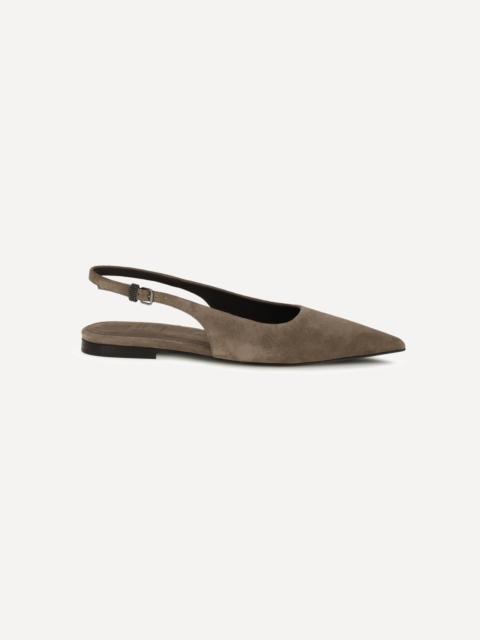 Brunello Cucinelli Suede Ballerinas