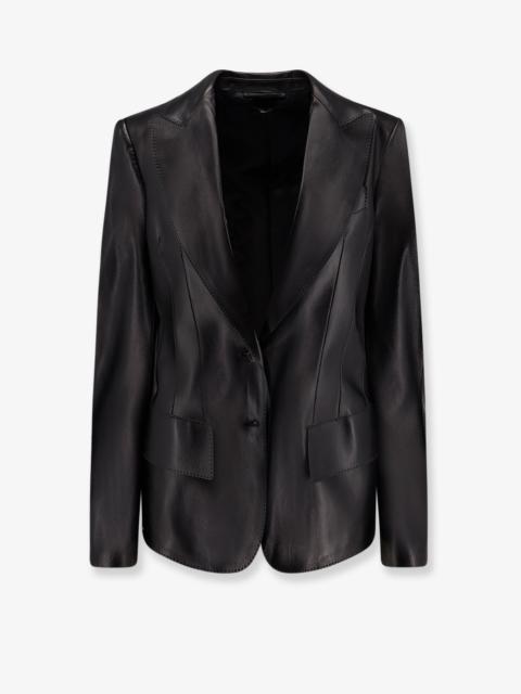 TOM FORD Tom Ford Leather Blazer