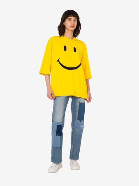 Moschino ORGANIC COTTON JERSEY T-SHIRT SMILEY®