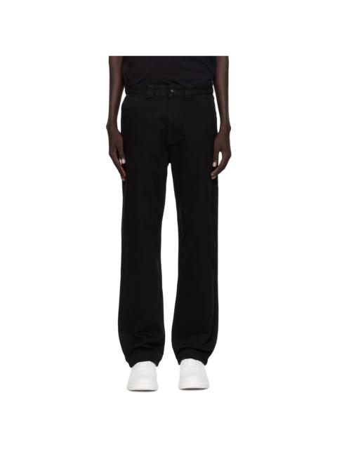 BOSS Black Straight Trousers