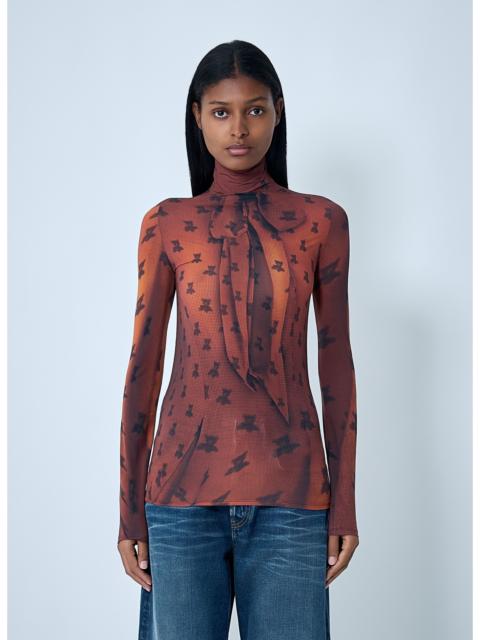 Acne Studios Acne Studios Women Print Mesh Top