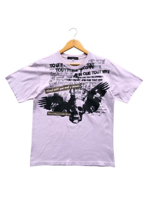Other Designers Japanese ARMEE FRANCAISE skull if six was nine style tshirt