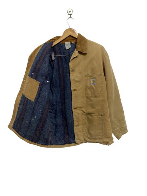 Vintage Carhartt Blanket Lined Chore Jacket
