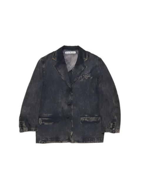 Acne Studios SINGLE BREASTED JACKET (BLACK/BEIGE)