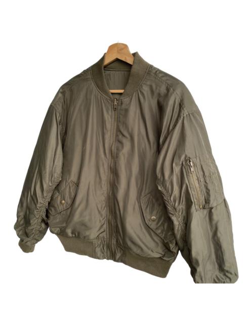 Japanese Brand - Ingni Reversible Bomber Jacket Size M