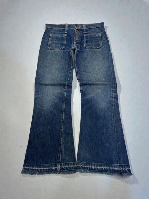 Hysteric Glamour Mc Campbell Release Hem Flare Denim Shorter Inseam Fit