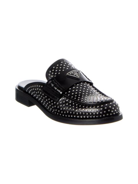 Prada Prada Brushed Leather Mule